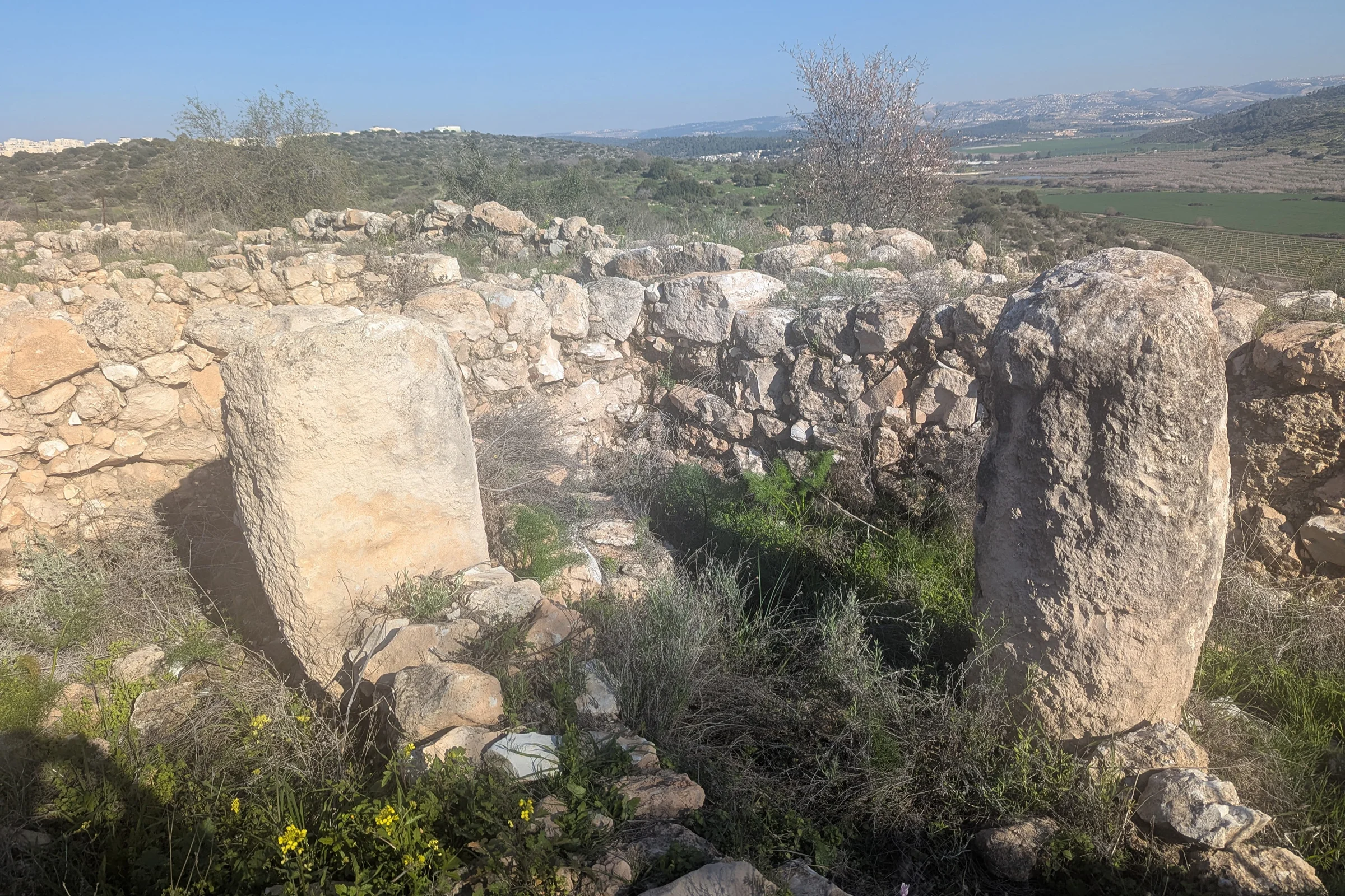 חומה בחירבת קייאפה