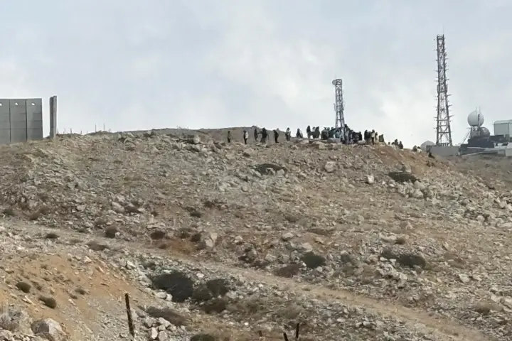 גבעות הקרב ומוצב ישראלי