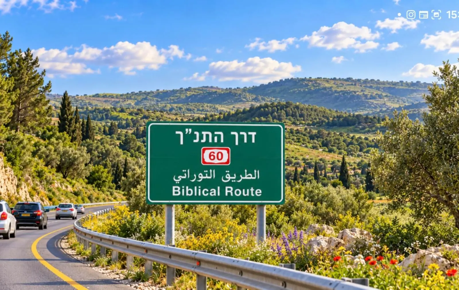 "דרך התנ"ך - כביש 60" – מתל באר שבע ללב גוש עציון