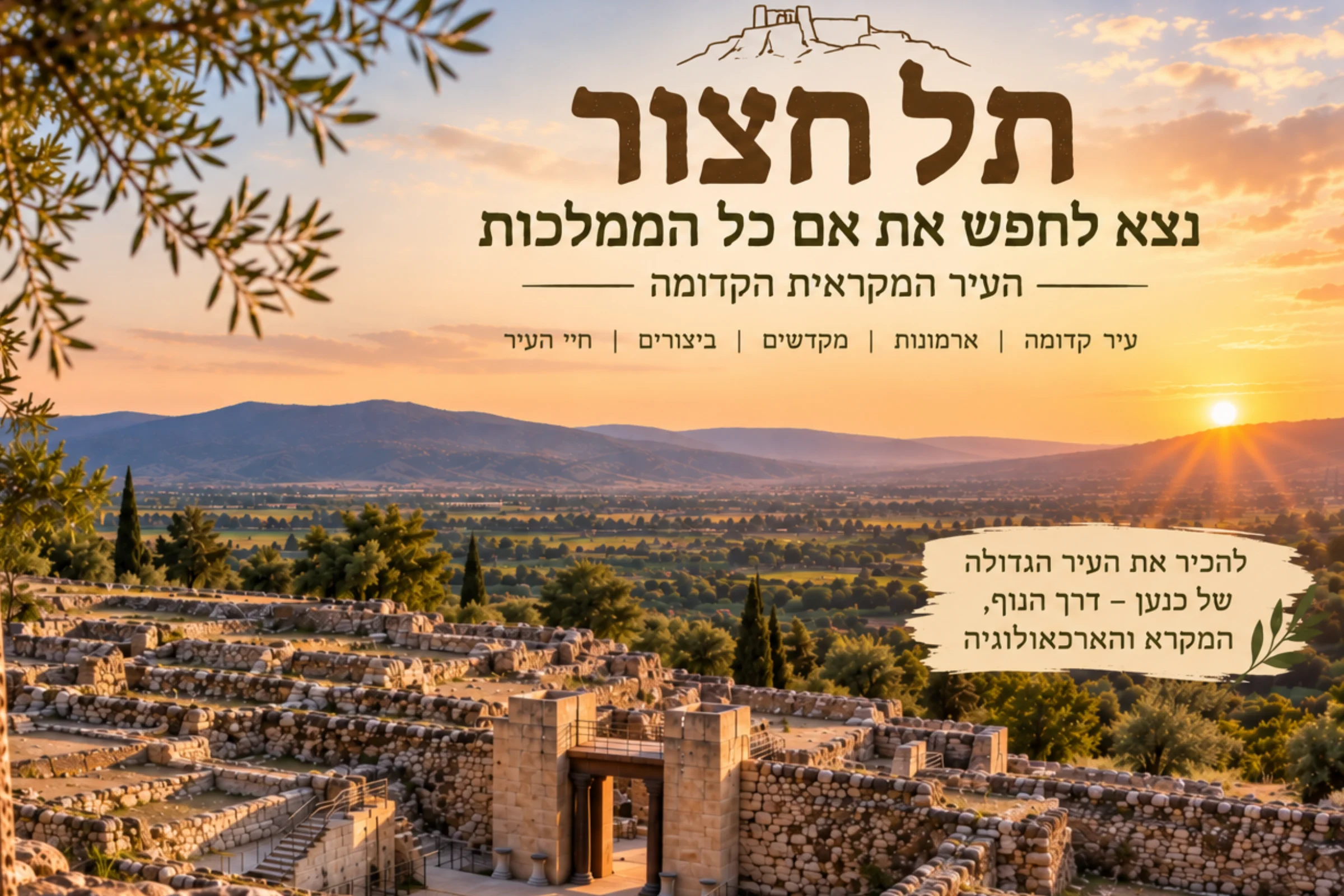 תל חצור – בין המקרא לארכאולוגיה
